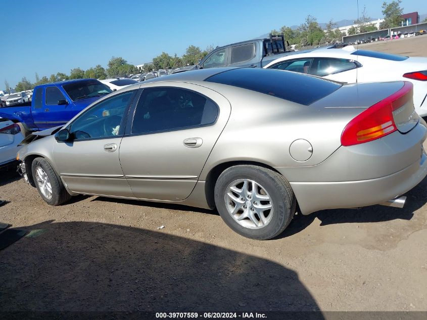 2002 Dodge Intrepid Se VIN: 2B3HD46R22H206294 Lot: 39707559