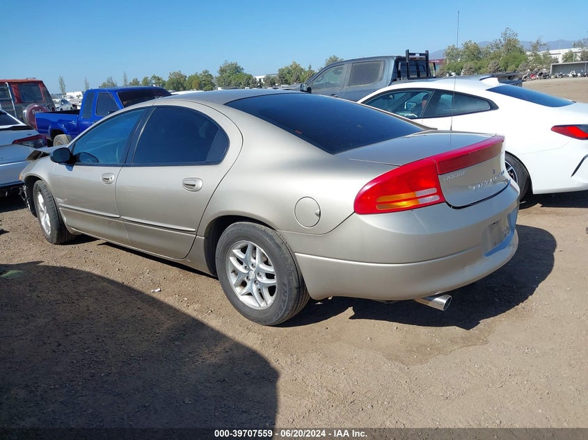 2002 Dodge Intrepid Se VIN: 2B3HD46R22H206294 Lot: 39707559