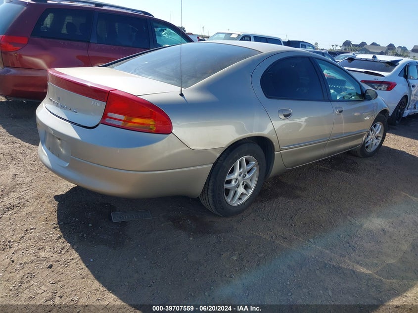 2002 Dodge Intrepid Se VIN: 2B3HD46R22H206294 Lot: 39707559