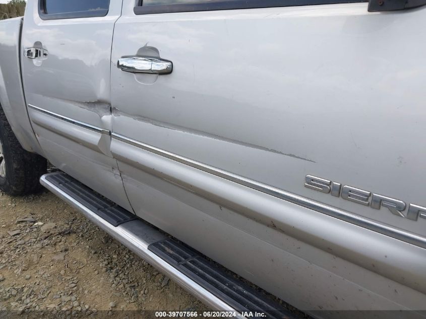 2013 GMC Sierra K1500 Sle VIN: 3GTP2VE71DG193692 Lot: 39707566