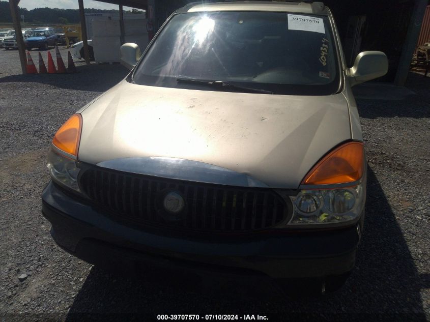 2002 Buick Rendezvous Cxl VIN: 3G5DB03E42S604334 Lot: 39707570