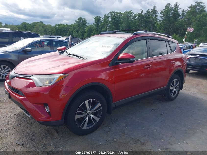 2017 Toyota Rav4 Xle VIN: JTMRFREV8HJ124747 Lot: 39707577