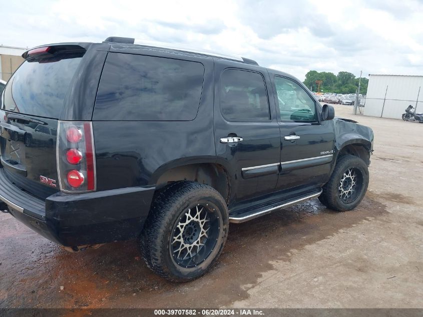 2007 GMC Yukon Denali VIN: 1GKFK63857J240940 Lot: 39707582