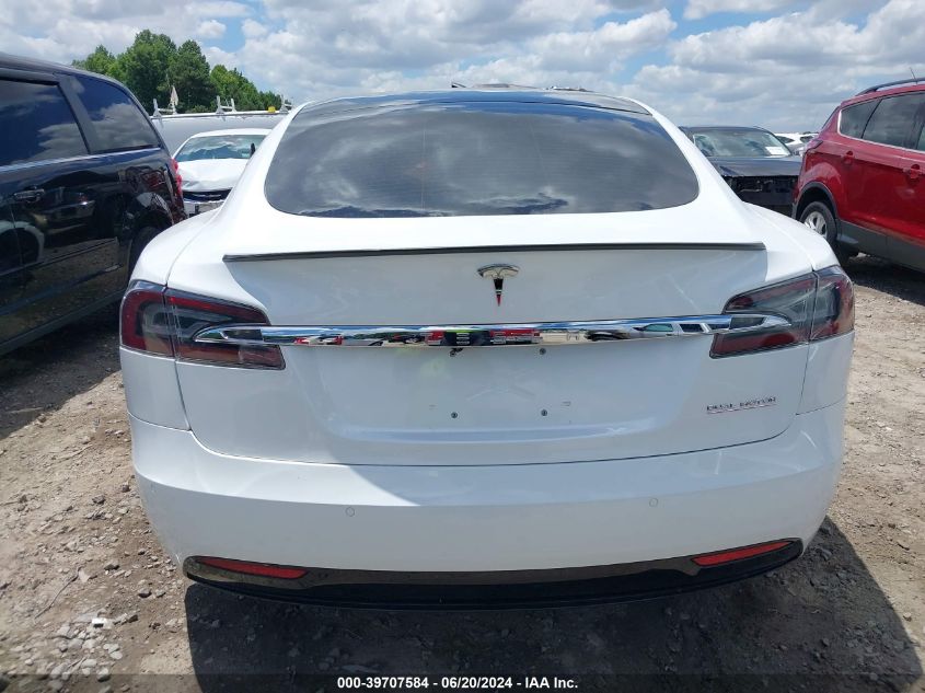 2020 Tesla Model S Performance Dual Motor All-Wheel Drive VIN: 5YJSA1E49LF358257 Lot: 39707584