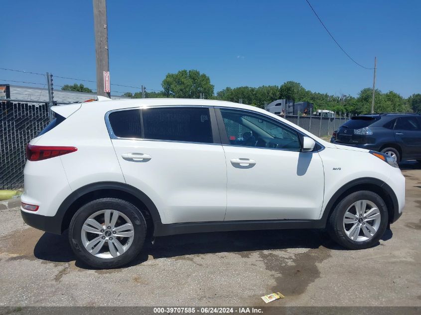 2018 Kia Sportage Lx VIN: KNDPMCAC3J7477379 Lot: 39707585