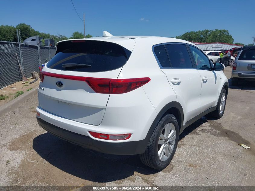 2018 Kia Sportage Lx VIN: KNDPMCAC3J7477379 Lot: 39707585