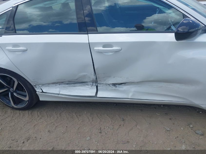 2021 Honda Accord Sport Special Edition VIN: 1HGCV1F47MA009584 Lot: 39707591