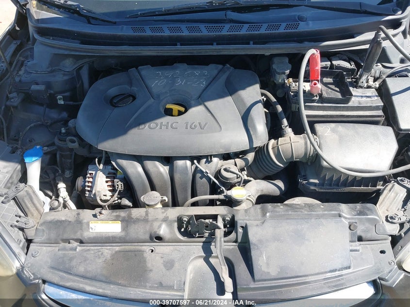 2012 Hyundai Elantra Gls VIN: 5NPDH4AE9CH067229 Lot: 39707597