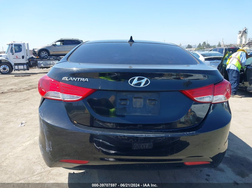 2012 Hyundai Elantra Gls VIN: 5NPDH4AE9CH067229 Lot: 39707597