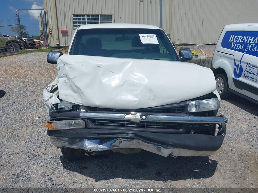 2002 Chevrolet Silverado 1500 Ls VIN: 1GCEC14V22Z261167 Lot: 39707601