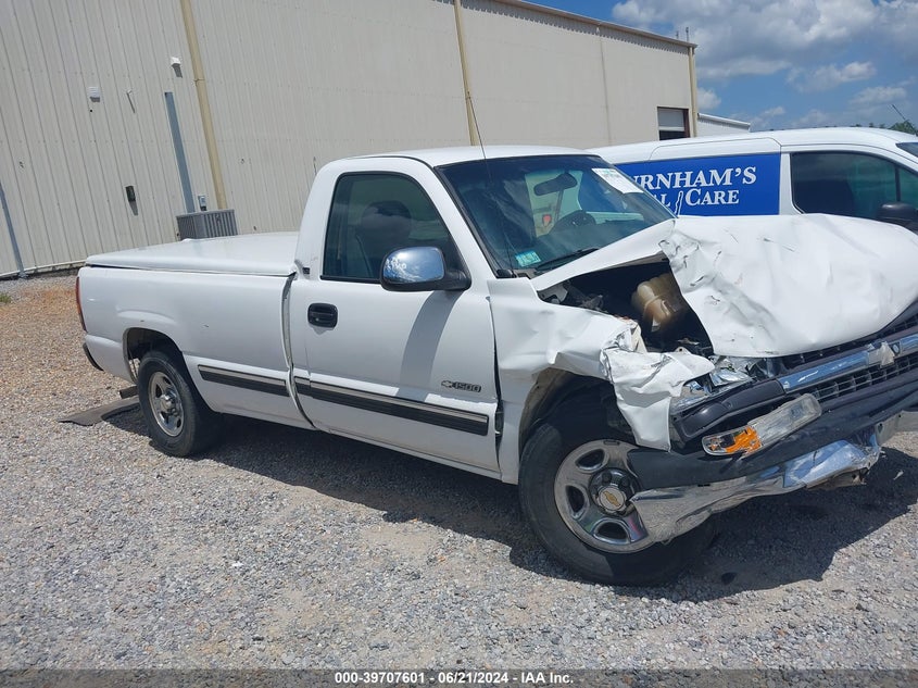 2002 Chevrolet Silverado 1500 Ls VIN: 1GCEC14V22Z261167 Lot: 39707601