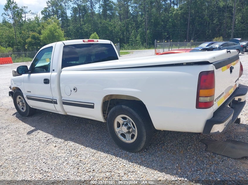 2002 Chevrolet Silverado 1500 Ls VIN: 1GCEC14V22Z261167 Lot: 39707601