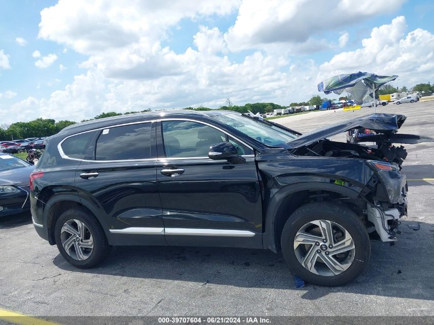 2022 Hyundai Santa Fe Sel VIN: 5NMS64AJ6NH375338 Lot: 39707604