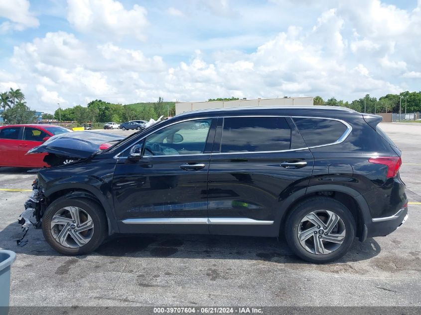 2022 Hyundai Santa Fe Sel VIN: 5NMS64AJ6NH375338 Lot: 39707604