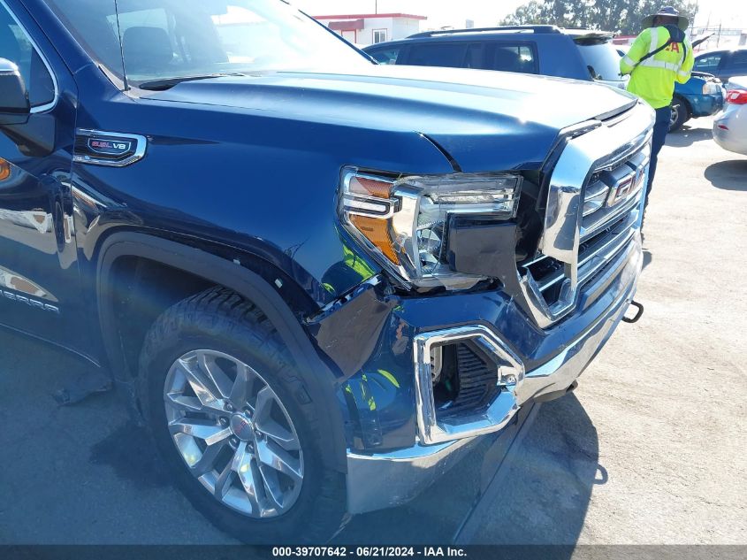 2021 GMC Sierra K1500 Slt VIN: 3GTU9DEL2MG383541 Lot: 39707642