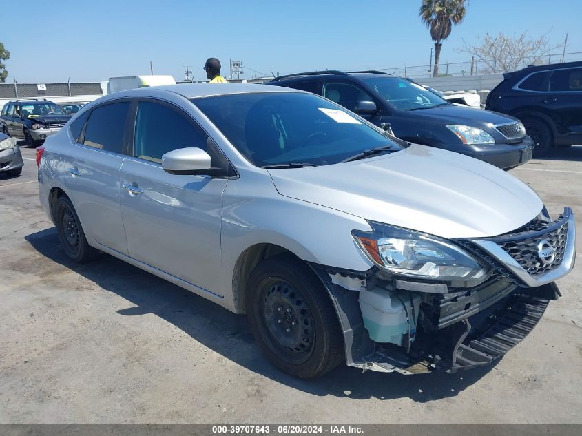 2017 Nissan Sentra Sv VIN: 3N1AB7AP8HY299843 Lot: 39707643