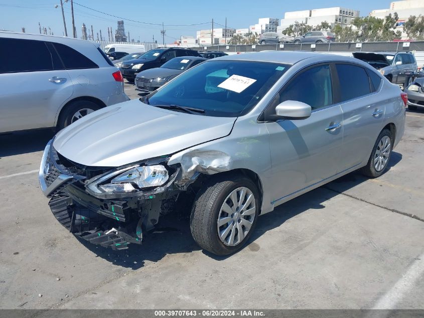 2017 Nissan Sentra Sv VIN: 3N1AB7AP8HY299843 Lot: 39707643