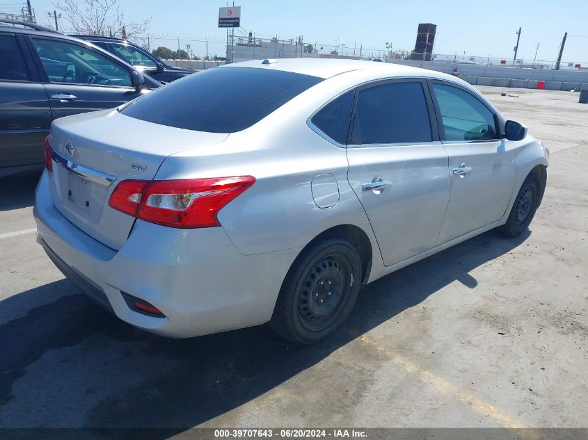 2017 Nissan Sentra Sv VIN: 3N1AB7AP8HY299843 Lot: 39707643