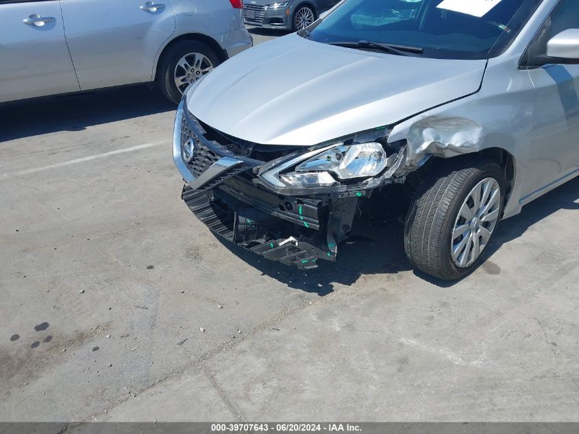 2017 Nissan Sentra Sv VIN: 3N1AB7AP8HY299843 Lot: 39707643