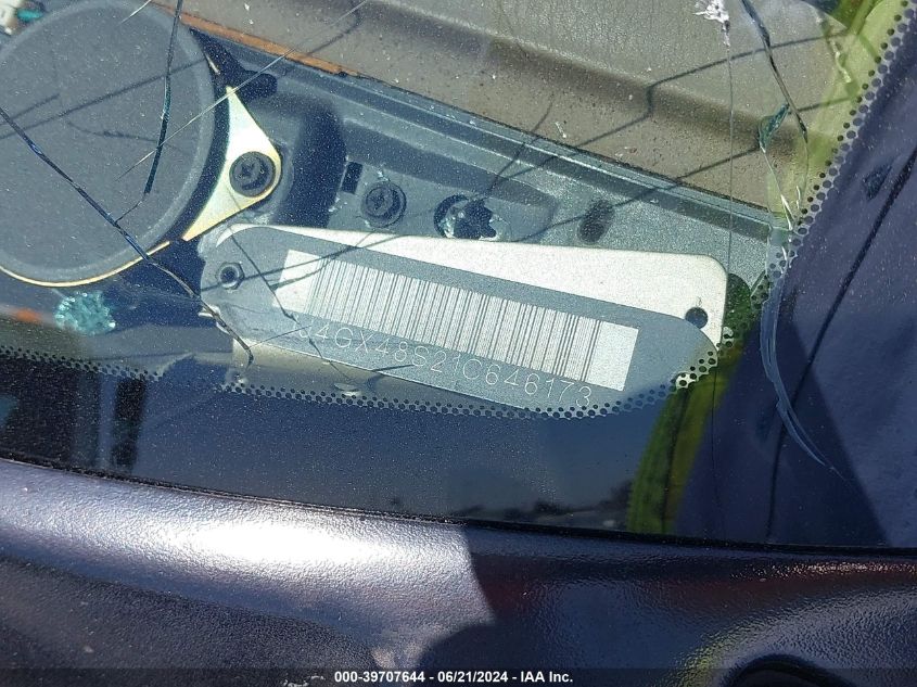 2001 Jeep Grand Cherokee Laredo VIN: 1J4GX48S21C646173 Lot: 39707644