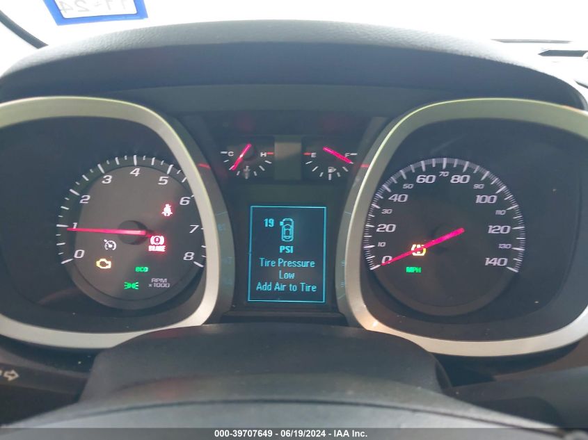 2013 Chevrolet Equinox 1Lt VIN: 2GNALDEK3D1156256 Lot: 39707649