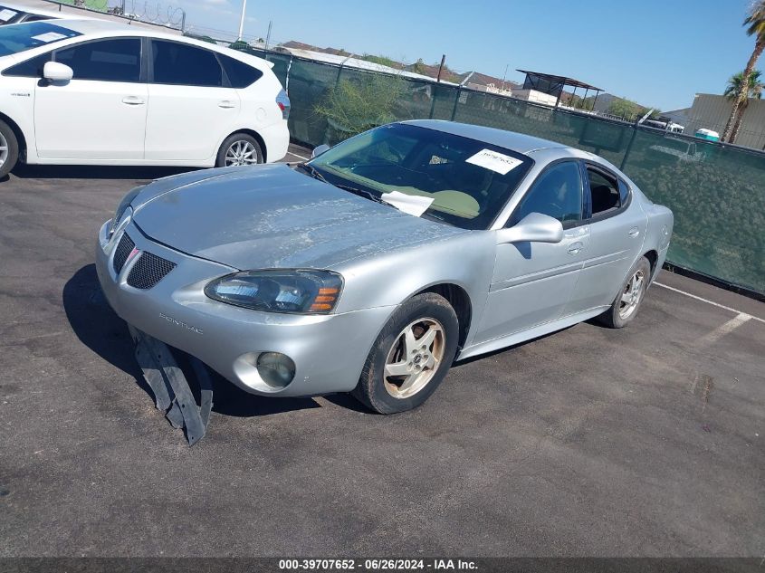 2004 Pontiac Grand Prix Gt1 VIN: 2G2WP522441319644 Lot: 39707652