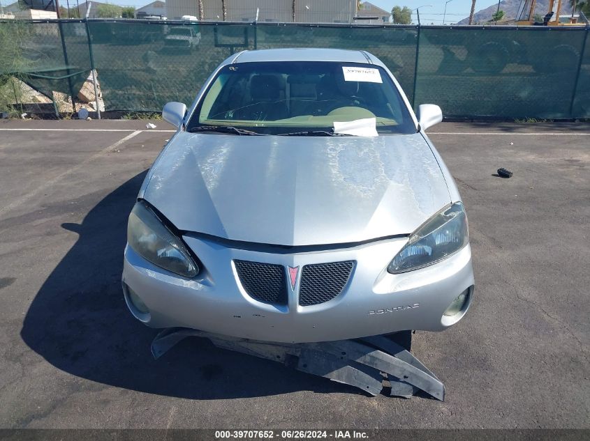 2004 Pontiac Grand Prix Gt1 VIN: 2G2WP522441319644 Lot: 39707652