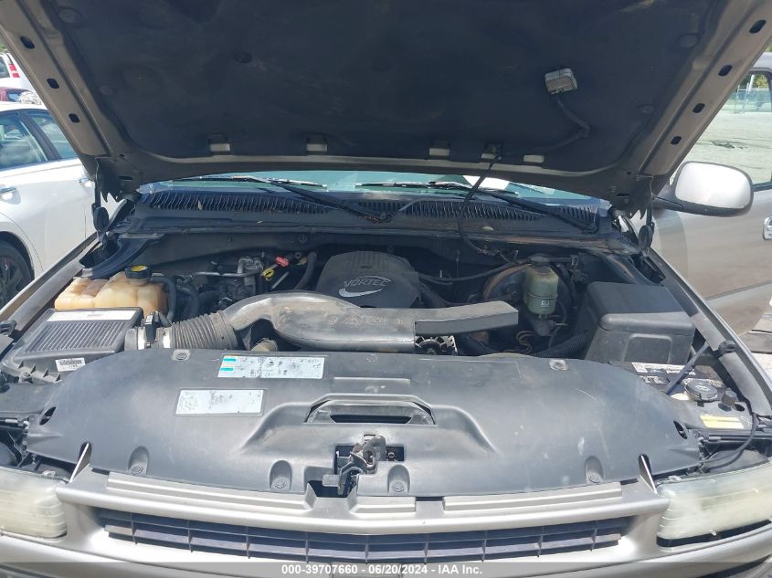 2002 Chevrolet Tahoe Z71 VIN: 1GNEK13ZX2R120927 Lot: 39707660