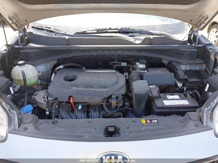 2019 Kia Sportage Lx VIN: KNDPM3AC1K7573125 Lot: 39707672