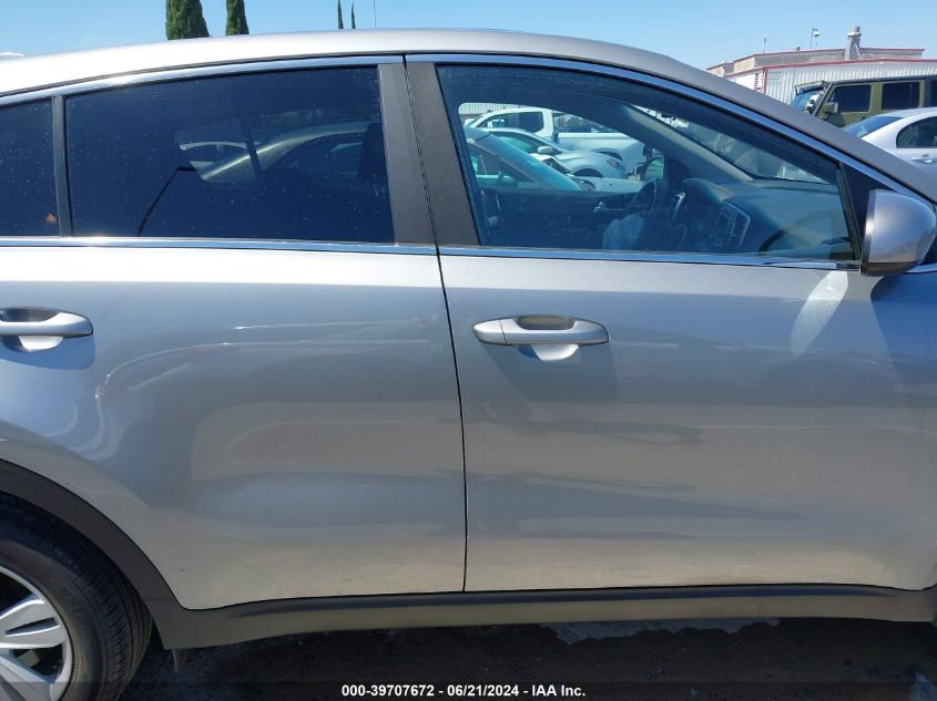 2019 Kia Sportage Lx VIN: KNDPM3AC1K7573125 Lot: 39707672