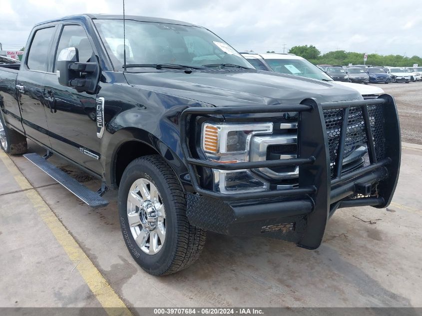 2022 Ford F-350 Platinum VIN: 1FT8W3BT5NEC09884 Lot: 39707684