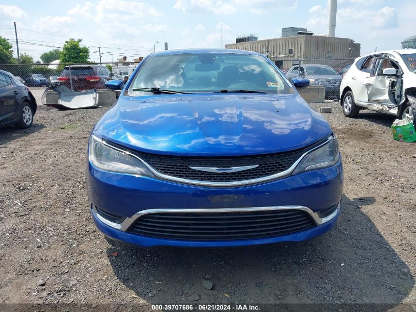 2015 Chrysler 200 Limited VIN: 1C3CCCAB2FN718851 Lot: 39707686