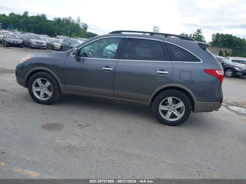 2010 Hyundai Veracruz Limited VIN: KM8NUDCC0AU127201 Lot: 39707699