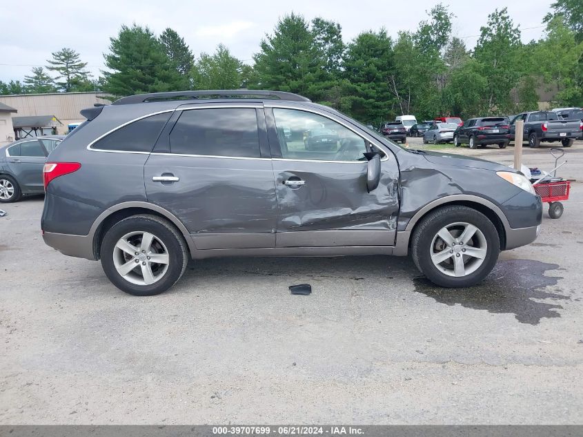 2010 Hyundai Veracruz Limited VIN: KM8NUDCC0AU127201 Lot: 39707699