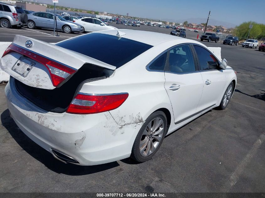 2013 Hyundai Azera VIN: KMHFG4JGXDA245957 Lot: 39707712