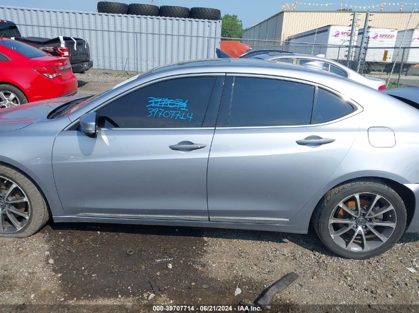 2015 Acura Tlx V6 Tech VIN: 19UUB2F54FA011629 Lot: 39707714