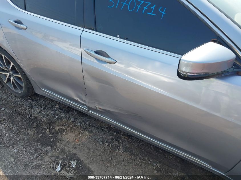 2015 Acura Tlx V6 Tech VIN: 19UUB2F54FA011629 Lot: 39707714