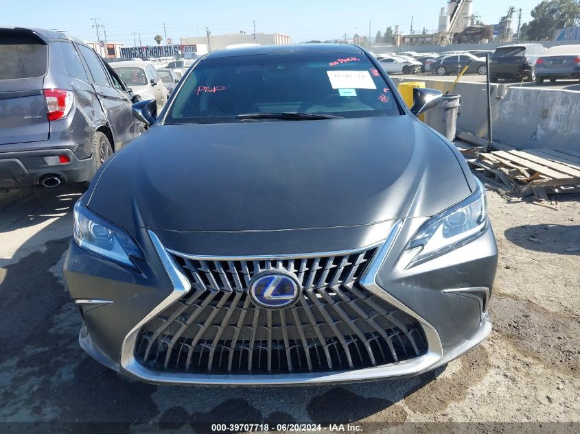 2022 Lexus Es 300H VIN: 58ADA1C14NU017591 Lot: 39707718