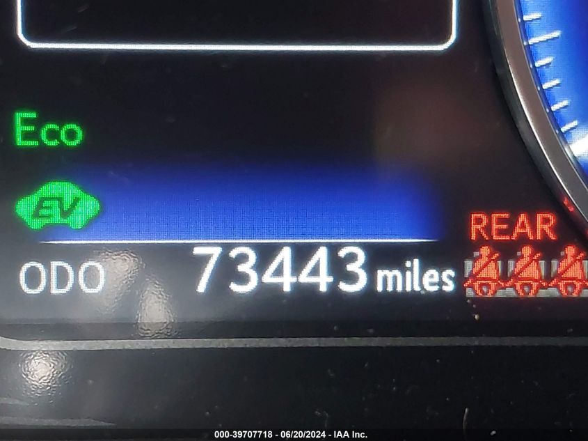 2022 Lexus Es 300H VIN: 58ADA1C14NU017591 Lot: 39707718