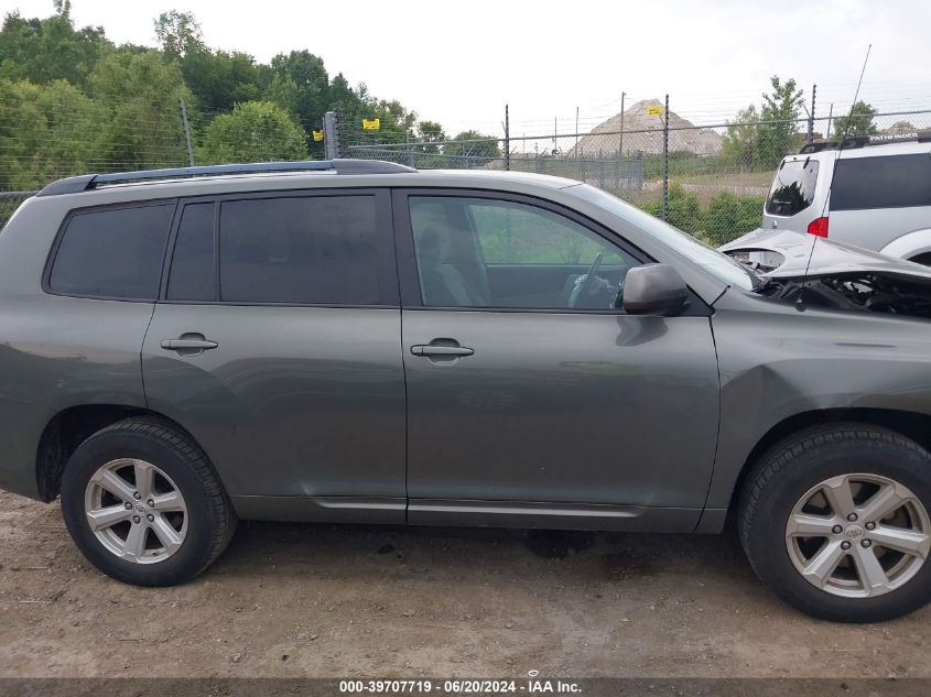 2010 Toyota Highlander Base V6 VIN: 5TDBK3EH0AF007587 Lot: 39707719