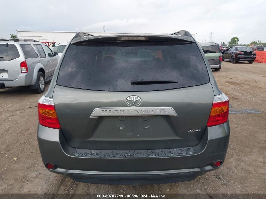 2010 Toyota Highlander Base V6 VIN: 5TDBK3EH0AF007587 Lot: 39707719