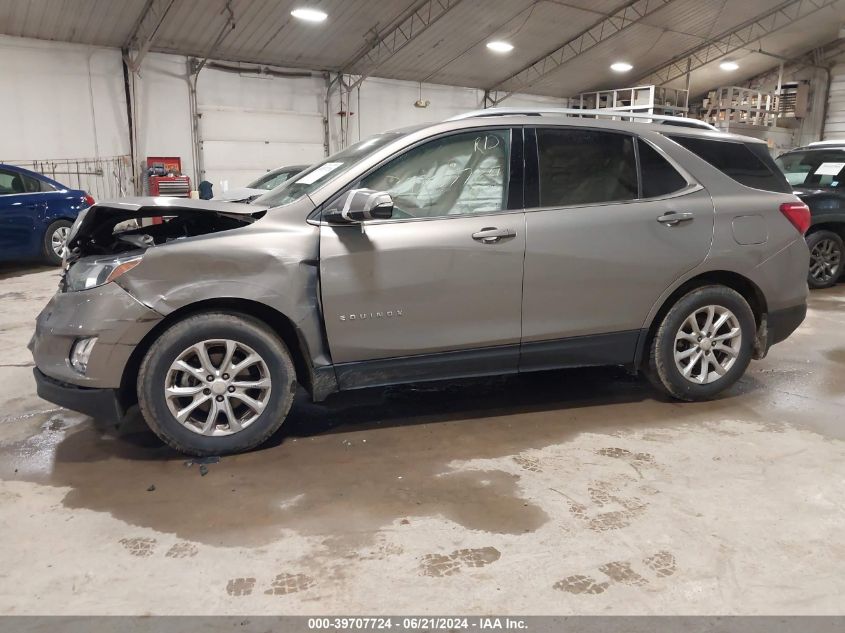 2018 Chevrolet Equinox Lt VIN: 3GNAXSEV3JL117406 Lot: 39707724