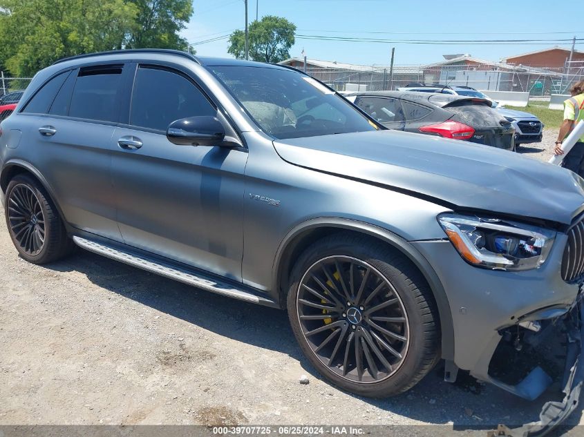 2021 Mercedes-Benz Glc 63 4Matic Amg VIN: W1N0G8JB4MF964834 Lot: 39707725