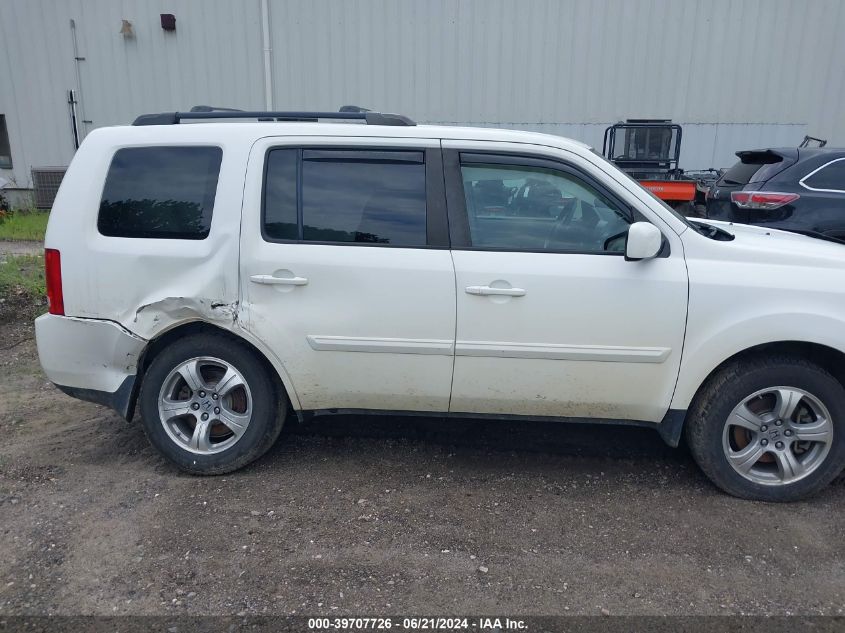 2013 Honda Pilot Ex VIN: 5FNYF4H43DB033808 Lot: 39707726