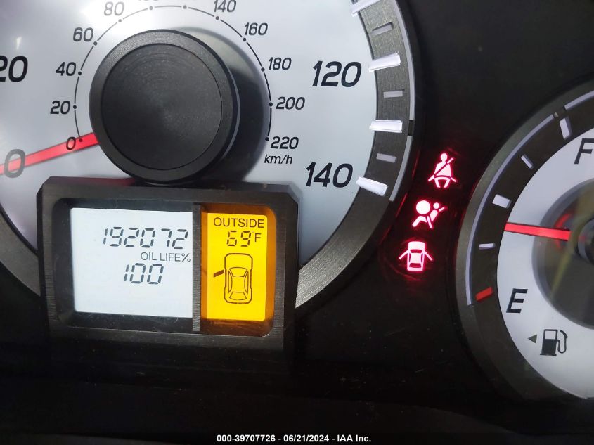 2013 Honda Pilot Ex VIN: 5FNYF4H43DB033808 Lot: 39707726