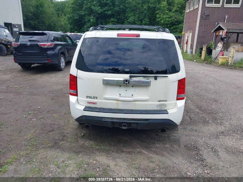 2013 Honda Pilot Ex VIN: 5FNYF4H43DB033808 Lot: 39707726