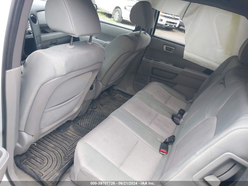 2013 Honda Pilot Ex VIN: 5FNYF4H43DB033808 Lot: 39707726