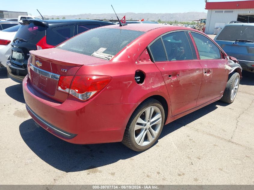 2014 Chevrolet Cruze Ltz VIN: 1G1PG5SB1E7337824 Lot: 39707734