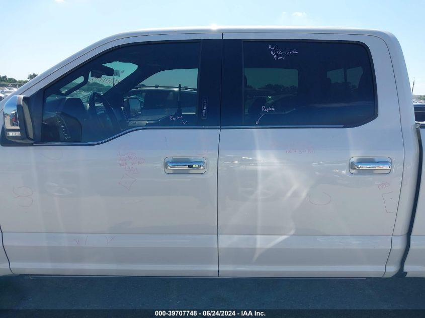 2018 FORD F-150 PLATINUM - 1FTEW1EG5JFB43573