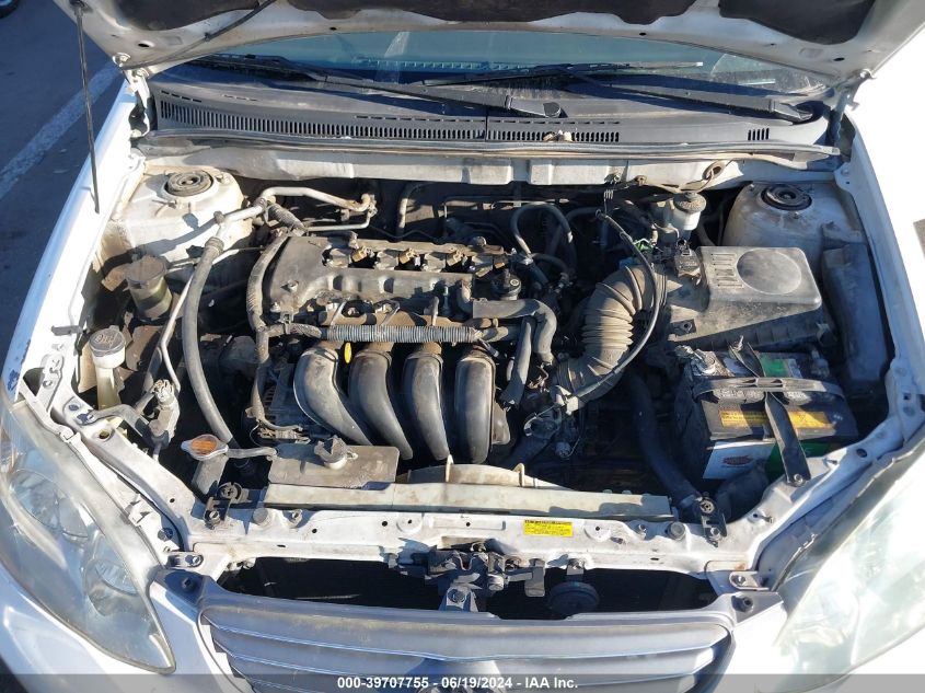 2004 Toyota Corolla S VIN: 1NXBR32E54Z294742 Lot: 39707755